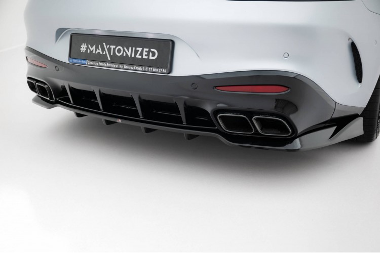 Πίσω Splitter (με κατακόρυφες ράβδους) V.2 Mercedes-AMG GT 63 / 55 / 63 S E Performance C192