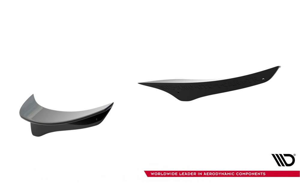 Front Bumper Wings (Canards) Mercedes-AMG GT C C190 Facelift
