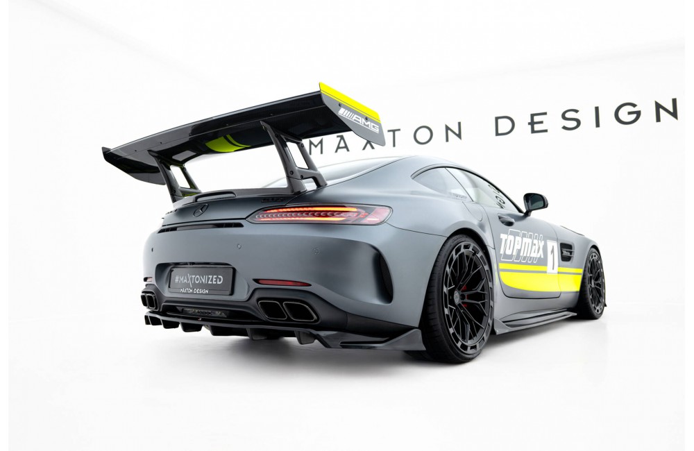 Rear Splitter (with vertical bars) Mercedes-AMG GT C C190 Facelift