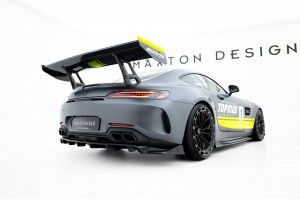 Rear Splitter (with vertical bars) Mercedes-AMG GT C C190 Facelift