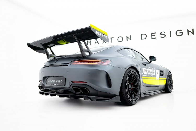 Πίσω Splitter (με κατακόρυφες ράβδους) Mercedes-AMG GT C C190 Facelift