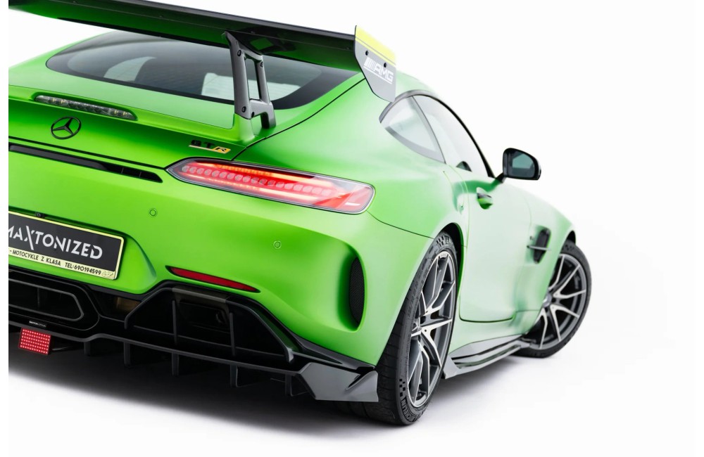 Rear Splitter (with vertical bars) + LED  Mercedes-AMG GT R C190 Facelift
