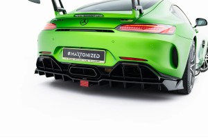 Rear Splitter (with vertical bars) + LED  Mercedes-AMG GT R C190 Facelift
