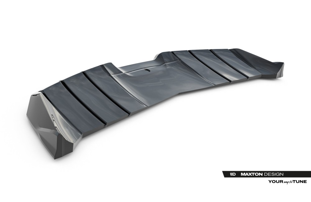 Rear Splitter (with vertical bars) + LED  Mercedes-AMG GT R C190 Facelift