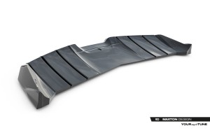 Rear Splitter (with vertical bars) + LED  Mercedes-AMG GT R C190 Facelift