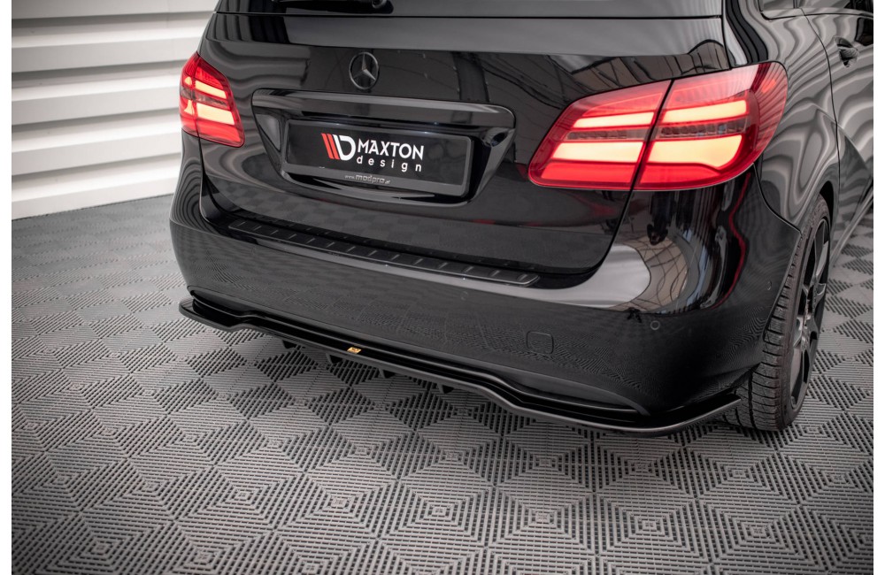 Rear Splitter (with vertical bars) Mercedes-Benz B W246 Facelift
