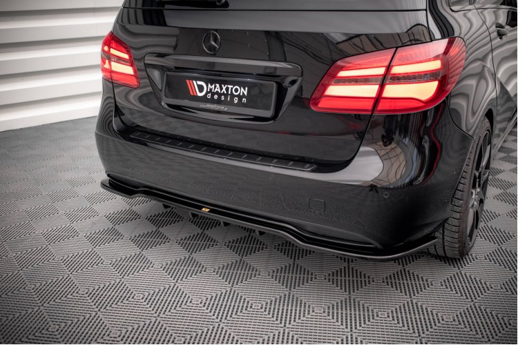 Πίσω Splitter (με κάθετες ράβδους) Mercedes-Benz B W246 Facelift