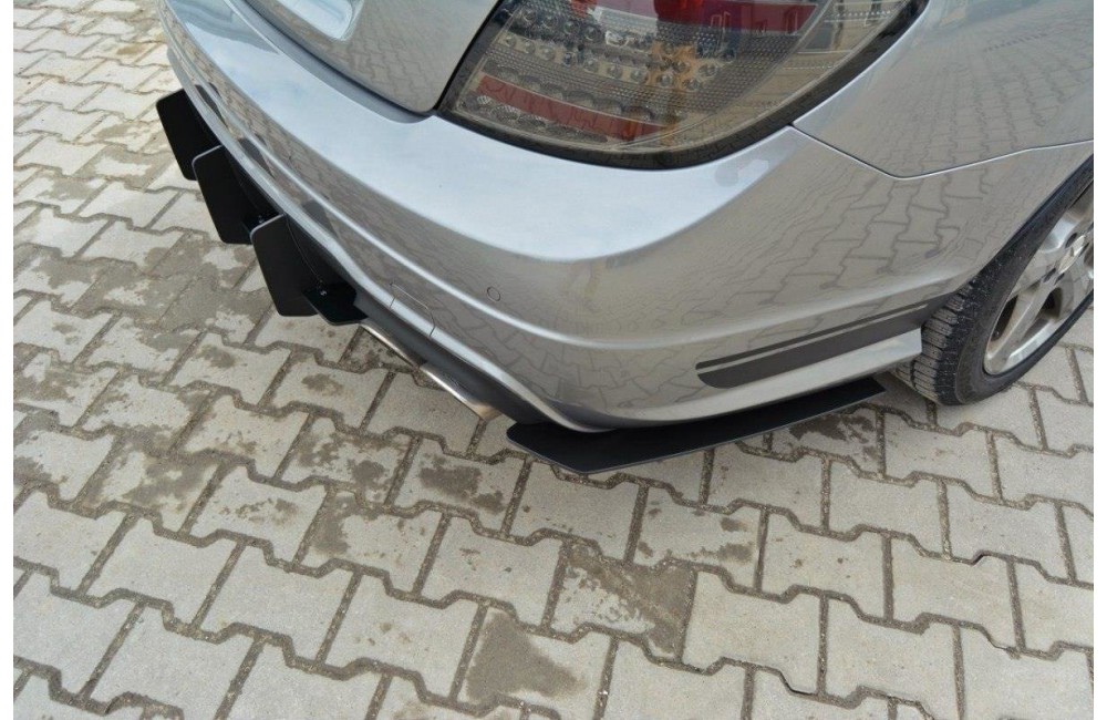 Mercedes-Benz C Sedan / Estate AMG-Line W204 / S204 REAR DIFFUSER & REAR SIDE SPLITTERS