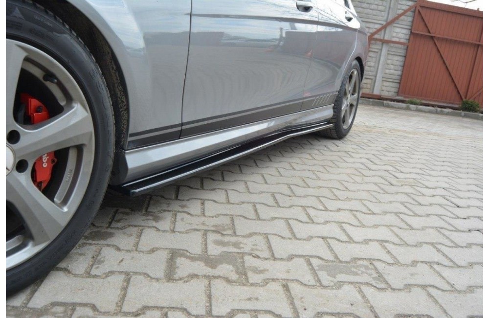 SIDE SKIRTS DIFFUSERS Mercedes-Benz C Sedan / Estate AMG-Line W204 / S204