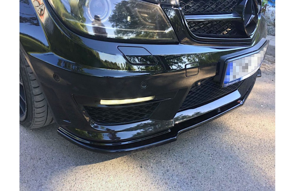 FRONT SPLITTER Mercedes-Benz C63 AMG Sedan / Estate W204 Facelift / S204 Facelift