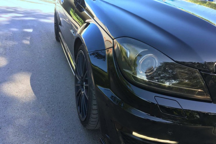 Side Skirts Diffusers Mercedes-Benz C63 AMG Sedan / Estate W204 Facelift / S204 Facelift