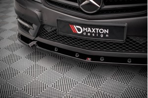 Front Splitter V.1 Mercedes-Benz C Coupe / Sedan / Estate  AMG-Line C204 / W204 Facelift / S204 Facelift