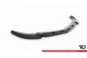 Front Splitter V.1 Mercedes-Benz C Coupe / Sedan / Estate  AMG-Line C204 / W204 Facelift / S204 Facelift