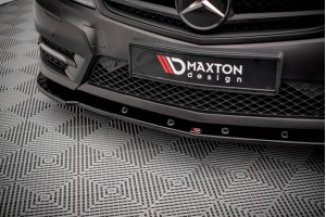 Front Splitter V.2 Mercedes-Benz C Coupe / Sedan / Estate  AMG-Line C204 / W204 Facelift / S204 Facelift