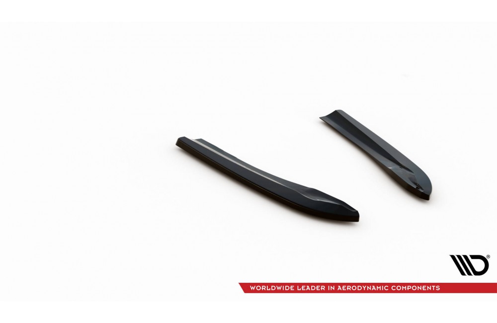 Rear Side Splitters Mercedes-Benz C Coupe / Sedan / Estate  AMG-Line C204 / W204 Facelift / S204 Facelift