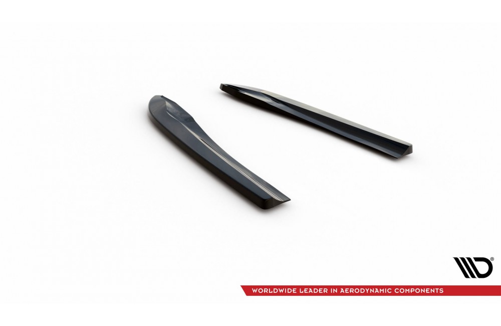 Rear Side Splitters Mercedes-Benz C Coupe / Sedan / Estate  AMG-Line C204 / W204 Facelift / S204 Facelift