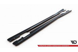 Side Skirts Diffusers Mercedes-Benz C Coupe / Sedan / Estate  AMG-Line C204 / W204 Facelift / S204 Facelift