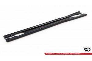 Side Skirts Diffusers Mercedes-Benz C Coupe / Sedan / Estate  AMG-Line C204 / W204 Facelift / S204 Facelift