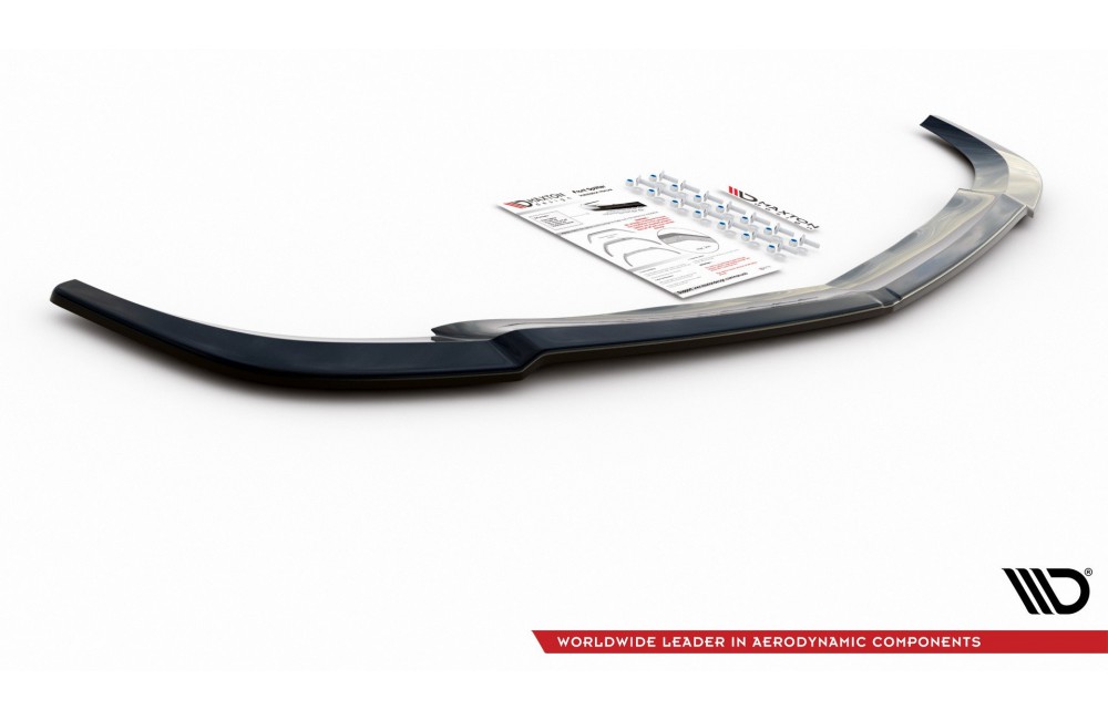 Front Splitter V.3 Mercedes-Benz C Coupe / Sedan / Estate  AMG-Line C204 / W204 Facelift / S204 Facelift