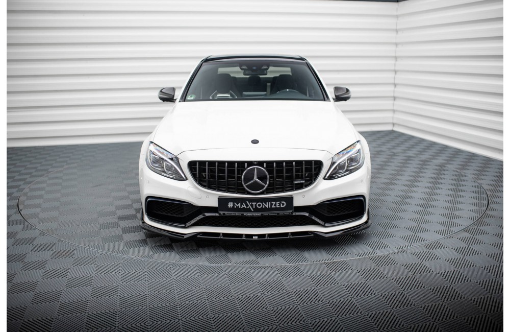 Front Splitter V.2 Mercedes-AMG C63 Sedan / Estate W205 / S205