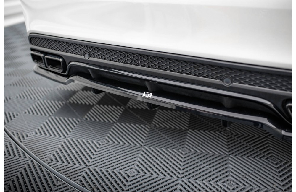 Rear Splitter (with vertical bars) Mercedes-AMG C63 Sedan / Estate W205 / S205