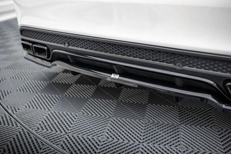 Πίσω Splitter (με κατακόρυφες ράβδους) Mercedes-AMG C63 Sedan / Estate W205 / S205