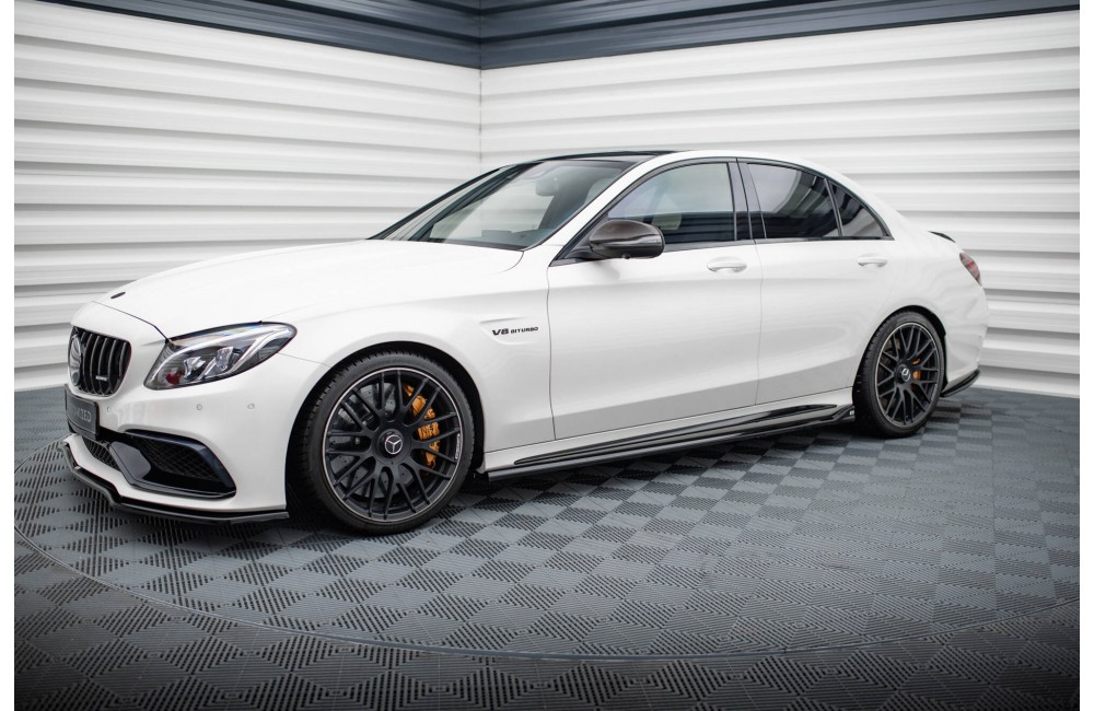 Side Skirts Diffusers V.2 Mercedes-AMG C63 Sedan / Estate W205 / S205