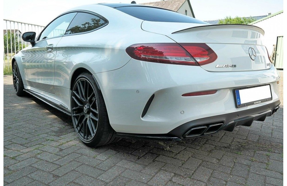 REAR SIDE SPLITTERS Mercedes C-class C205 63AMG Coupe