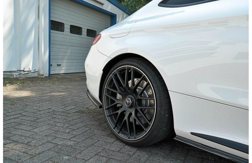 REAR SIDE SPLITTERS Mercedes C-class C205 63AMG Coupe