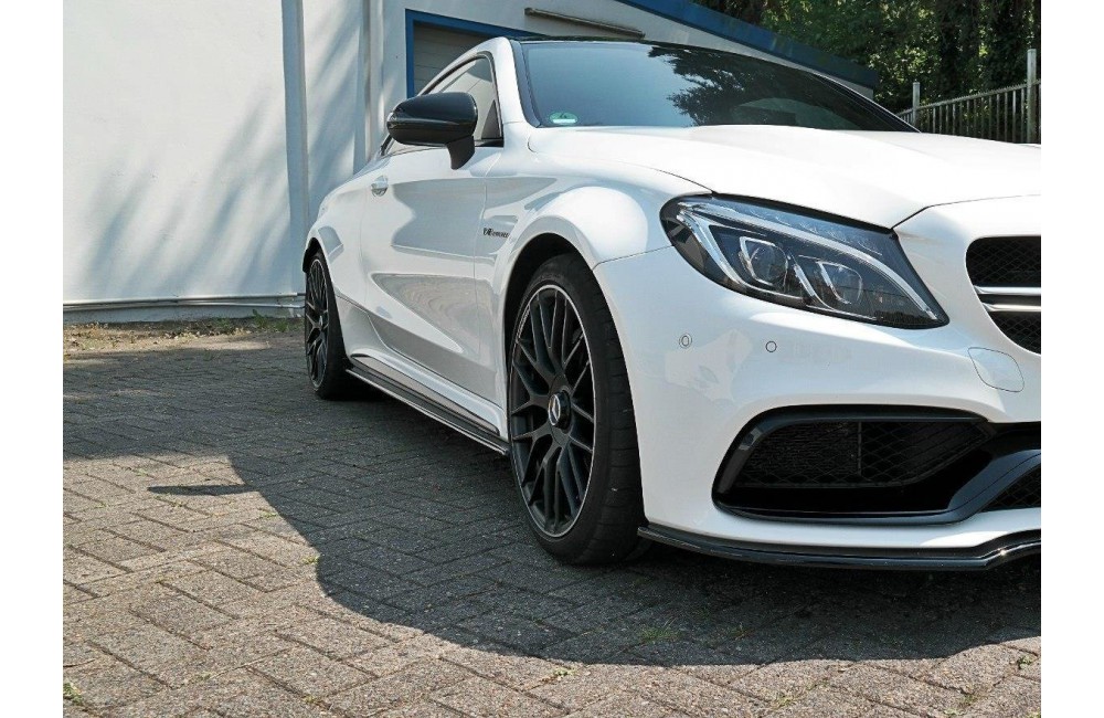 SIDE SKIRTS DIFFUSERS Mercedes C-class C205 63AMG Coupe