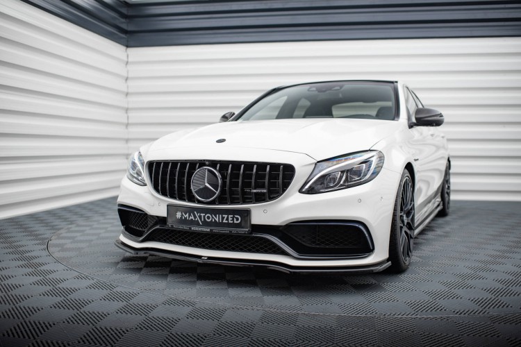 Πρόσθιο Splitter V.1 Mercedes-AMG C63 Sedan / Estate W205 / S205
