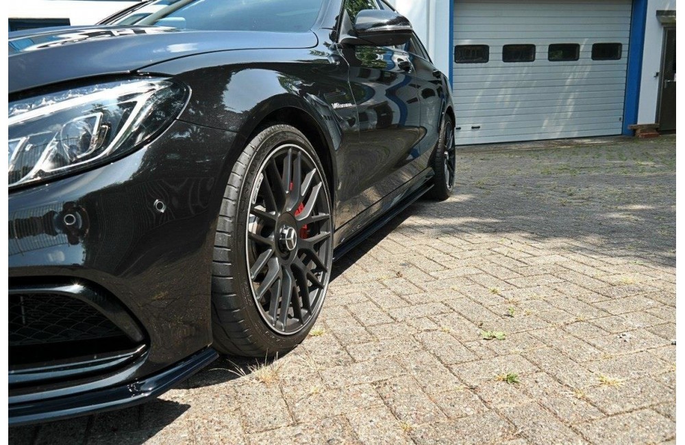 SIDE SKIRTS DIFFUSERS V.1 Mercedes C-Class S205 63AMG SIDE SKIRTS DIFFUSERS V.1 Mercedes C-Class S205 63AMG
