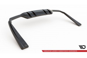 Rear Splitter (with vertical bars) Mercedes-AMG C 43 Sedan  W205 Facelift