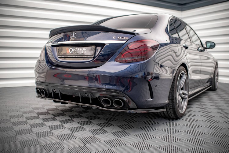 Πίσω Splitter (με κάθετες ράβδους) Mercedes-AMG C 43 Sedan W205 Facelift