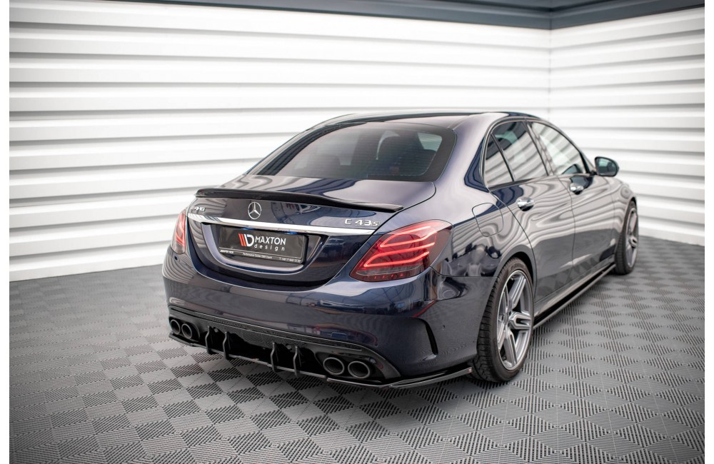 Rear Side Splitters Mercedes-AMG C 43 Sedan  W205 Facelift