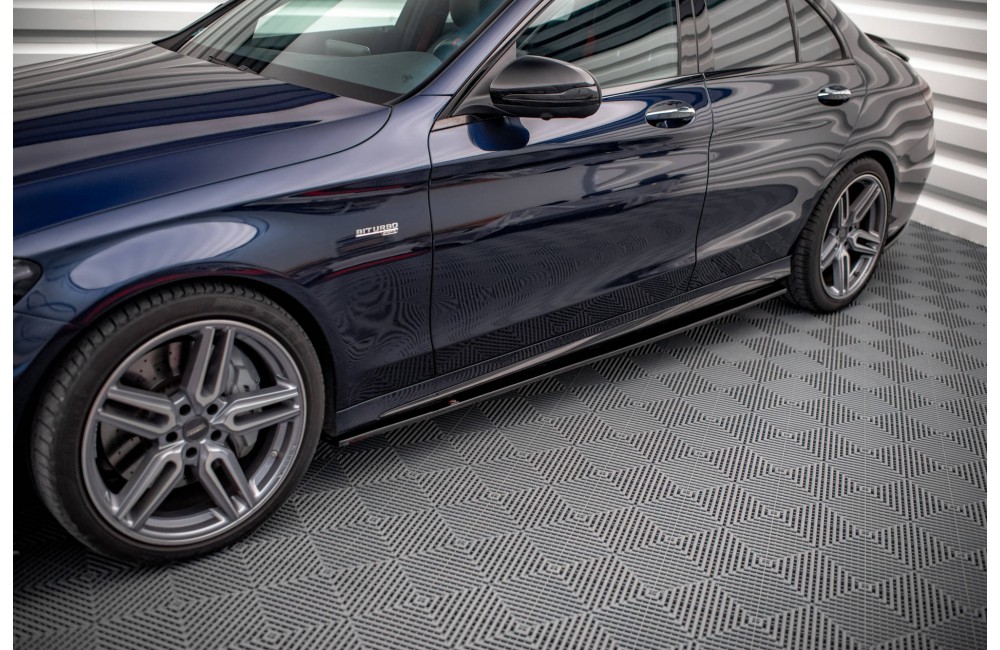 Side Skirts Diffusers Mercedes-AMG C 43 / AMG-Line W205
