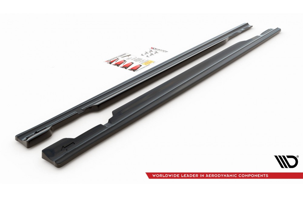 Side Skirts Diffusers Mercedes-AMG C 43 / AMG-Line W205
