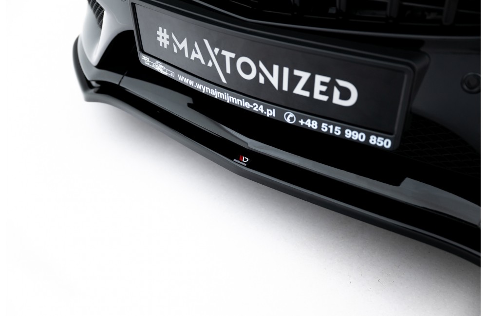 FRONT SPLITTER V.1 MERCEDES- BENZ C-CLASS W205 COUPE AMG-LINE