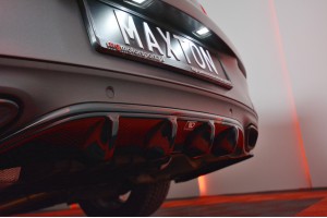 REAR VALANCE MERCEDES- BENZ C-CLASS W205 COUPE AMG-LINE