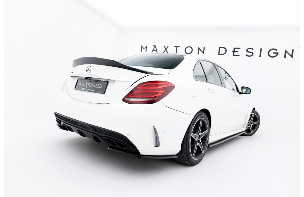 Rear Side Splitters Mercedes-Benz C AMG-Line / C43 AMG Sedan W205