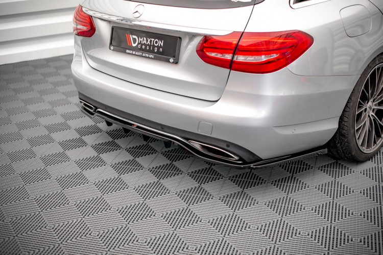 Πίσω Splitter (με κάθετες ράβδους) Mercedes-Benz C W205