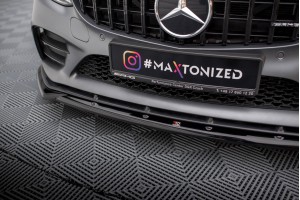 Front Splitter V.2 Mercedes-AMG C43 Coupe / Cabrio / Sedan / Estate C205 / A205 / W205 / S205 Facelift