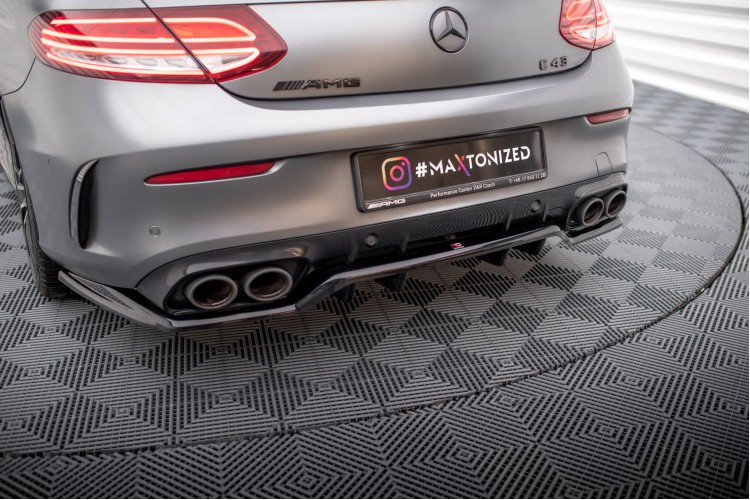 Πίσω Αεροτομή (με κάθετες ράβδους) Mercedes-AMG C43 Coupe / Cabrio C205 Facelift / A205 Facelift