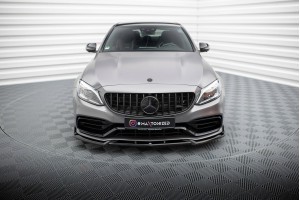 Front Splitter V.2 Mercedes-AMG C63 Sedan / Estate W205 Facelift