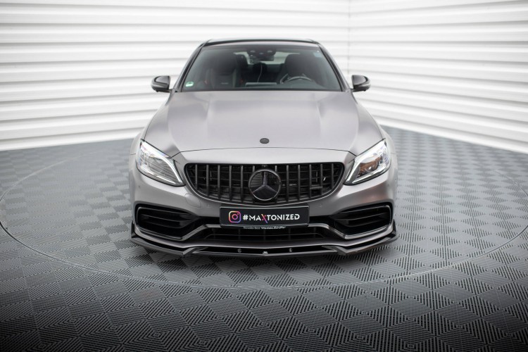 Μπροστινός Splitter V.2 Mercedes-AMG C63 Sedan / Estate W205 Facelift