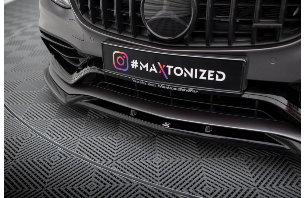 Front Splitter V.2 Mercedes-AMG C63 Sedan / Estate W205 Facelift