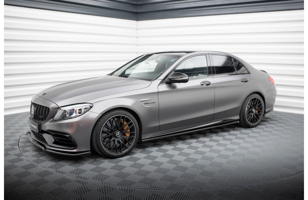 Set of Splitters Mercedes-AMG C63 Sedan / Estate W205 Facelift