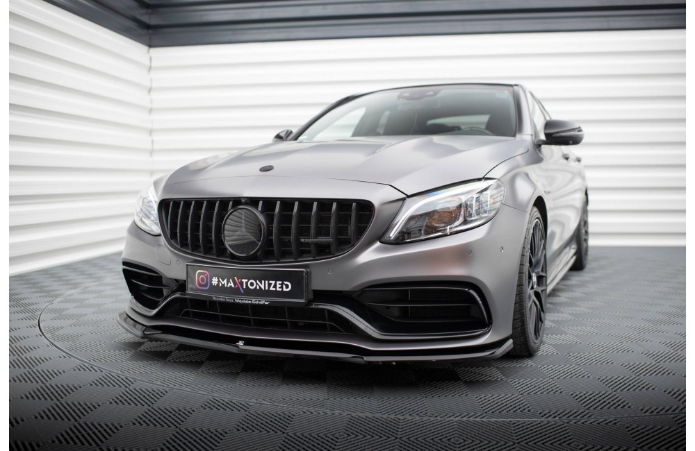 Set of Splitters Mercedes-AMG C63 Sedan / Estate W205 Facelift