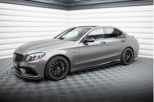 Set of Splitters Mercedes-AMG C63 Sedan / Estate W205 Facelift