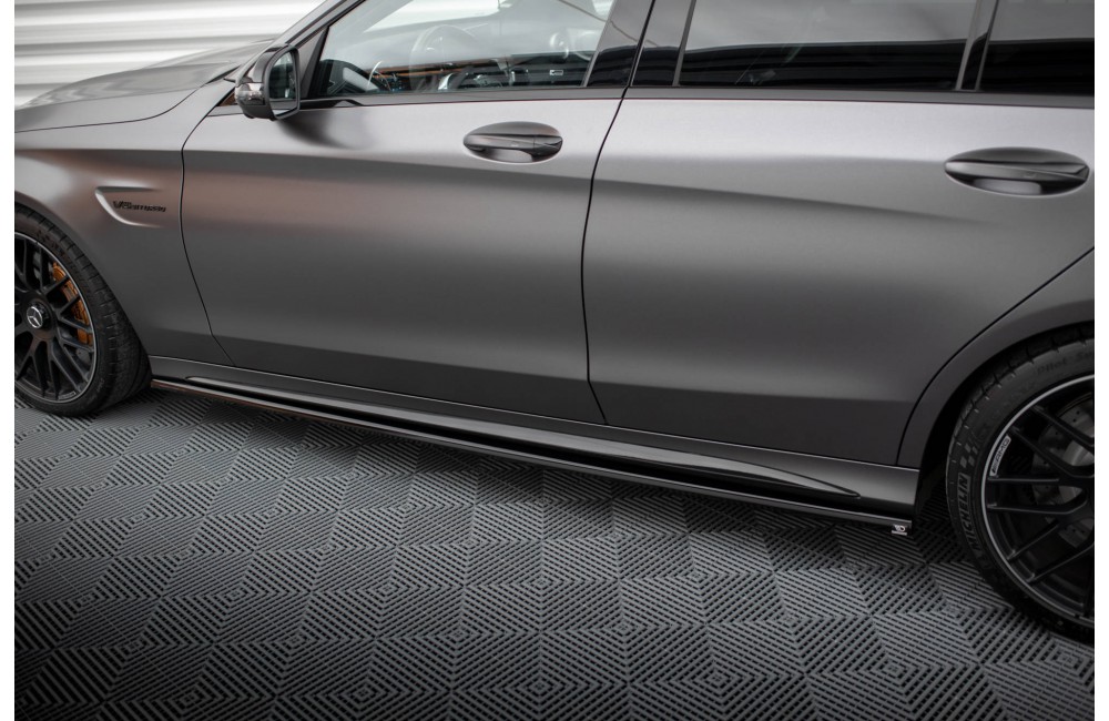 Set of Splitters Mercedes-AMG C63 Sedan / Estate W205 Facelift